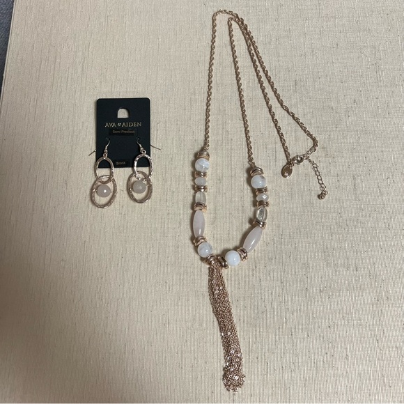 Ava & Aiden Jewelry Ava Aiden Necklace And Earrings Poshmark